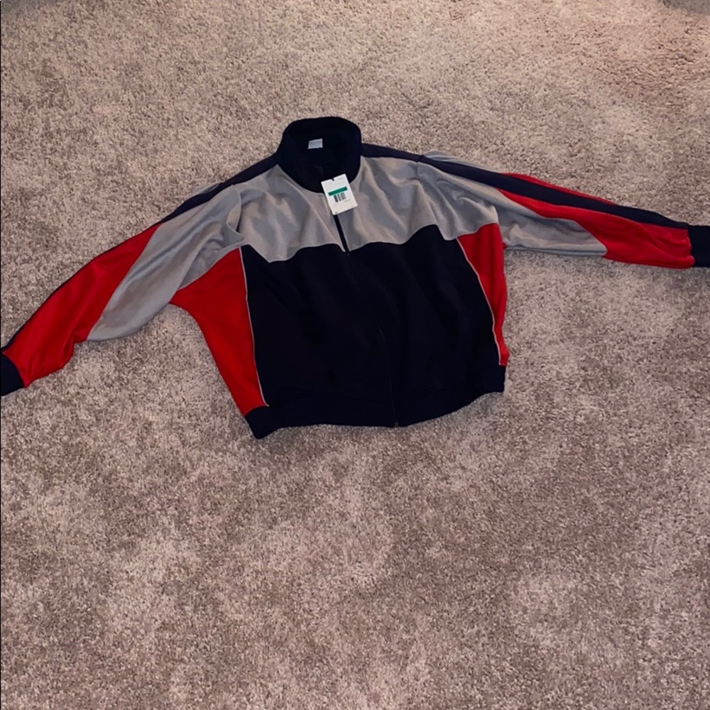 Nike Lab x Martine Rose Track Jacket Red / Grey XL